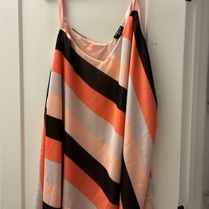 Torrid Sophie Striped Chiffon Blouse
